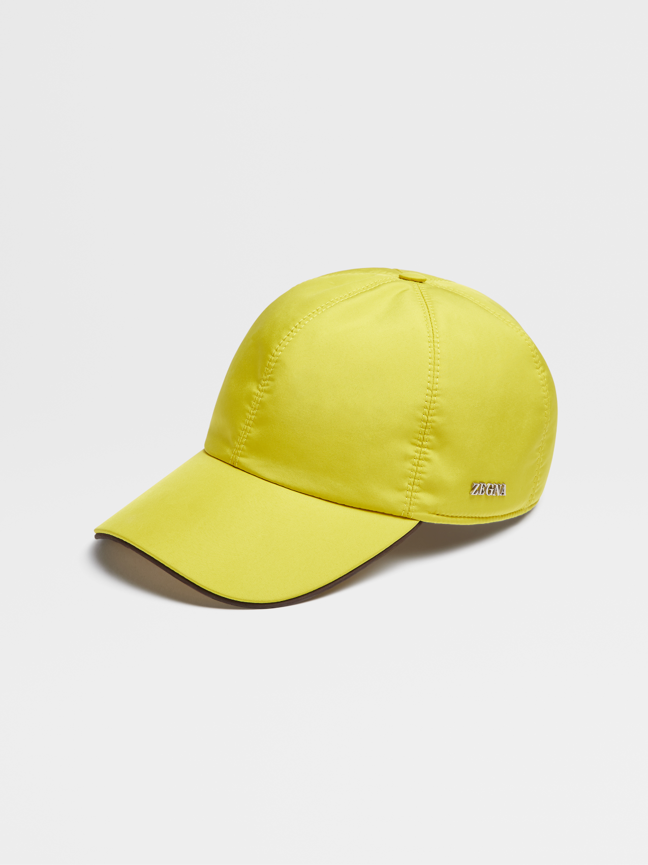 Yellow Technical Fabric Baseball Cap